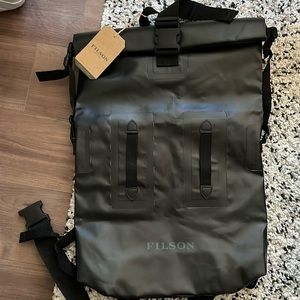 Filson Black Dry Backpack